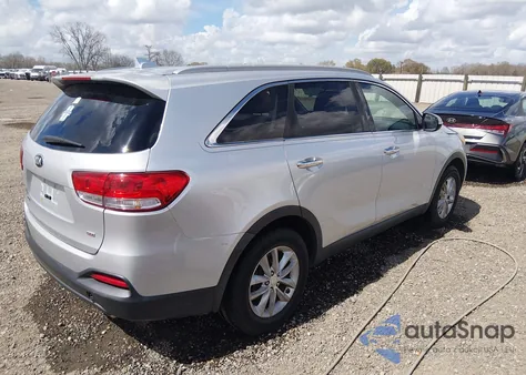 2016 Kia Sorento 2.4L Lx from USA, damaged, VIN 5XYPG4A35GG046888